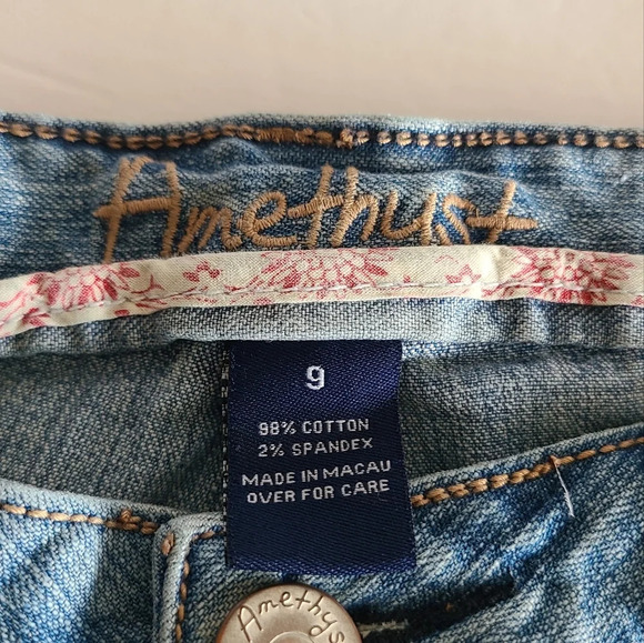 Amethyst jeans size 9 junior - Picture 4 of 11